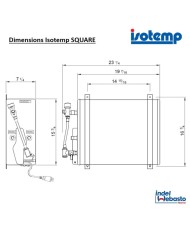 Isotemp Square 16 Boiler 230V/750W