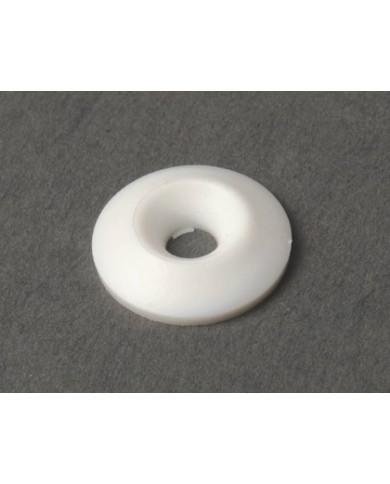 Schraubrosette 10er Beutel, weiss