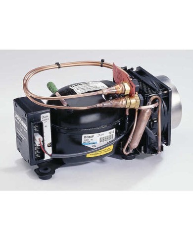 Isotherm Kondensationseinheit Isotherm BD50F/ASU mit Ventilator, Anschlüssen, elektrischen Einheiten, Filter