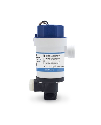 Twinport-Belüfterpumpe 500 GPH Short Stack 12V