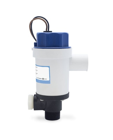 Twinport-Belüfterpumpe 1100GPH Short Stack 12V