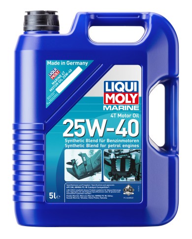 Huile moteur 4T 25W40 60L