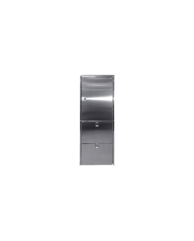 Isotherm Réfrigérateur et congélateur CR320 combi inox 320/v lh