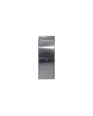 Isotherm Réfrigérateur et congélateur CR320 combi inox 320/v lh