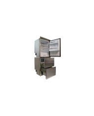Isotherm Réfrigérateur et congélateur CR320 combi inox 320/v lh