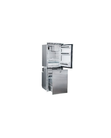 Isotherm Kühlschrank CR260 combi inox 260/v - Rahmen fm 4° Seite