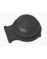 C Spezialadapter auf einem Metalltank