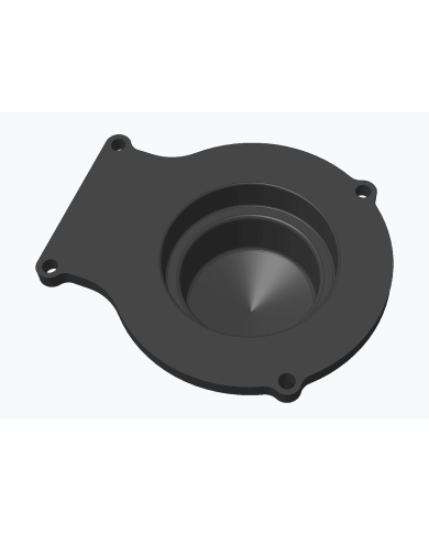 C Spezialadapter auf einem Metalltank