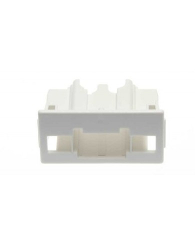 Connecteur d’alimentation avec plaque de support