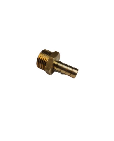 Raccord cannelé 10 mm pour tuyau 1/2"