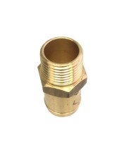 Raccord cannelé 22 mm avec filetage mâle 1/2"