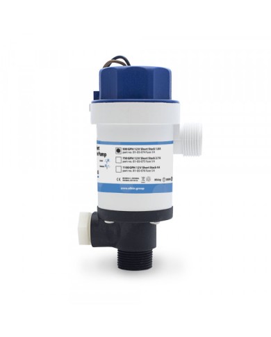 Twinport-Belüfterpumpe 750 GPH Short Stack 12V