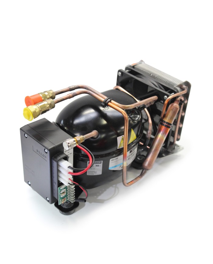 Unité de réfrigération ventilée horizontale ND35 ORV - GR avec raccords rapides