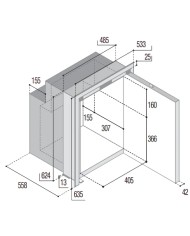 Réfrigérateur-congélateur simple porte C90iX OCX2