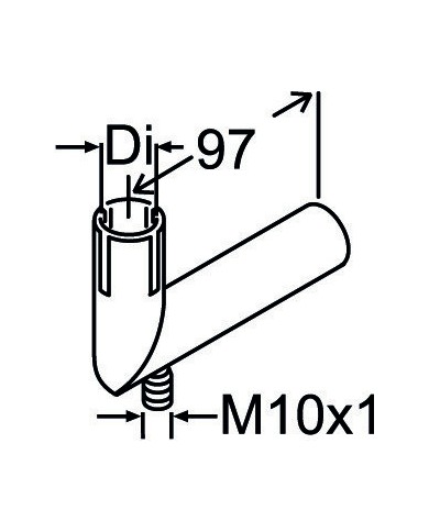 Krümmer D24 Edelstahl
