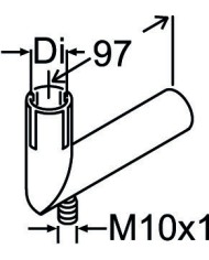Coude D24 inox