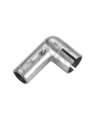 Abgaskrümmer D22 90° Aluminium